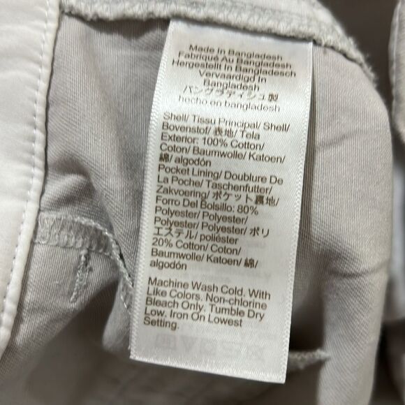 J. Crew Factory H1453 Gray 5" Classic Chino Short For Women NWT size 8 - Picture 8 of 10